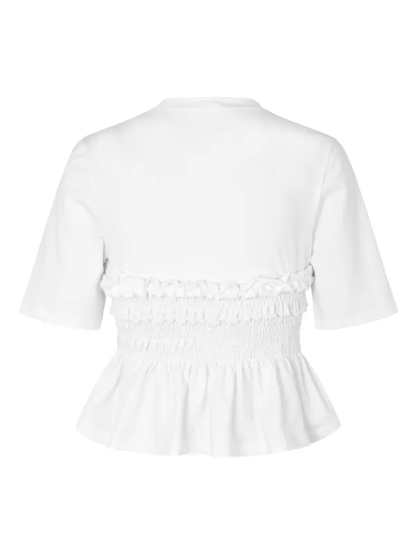 【CECILIE BAHNSEN】VILDE Tシャツ VILDE | T-SHIRT JERSEY BLACK