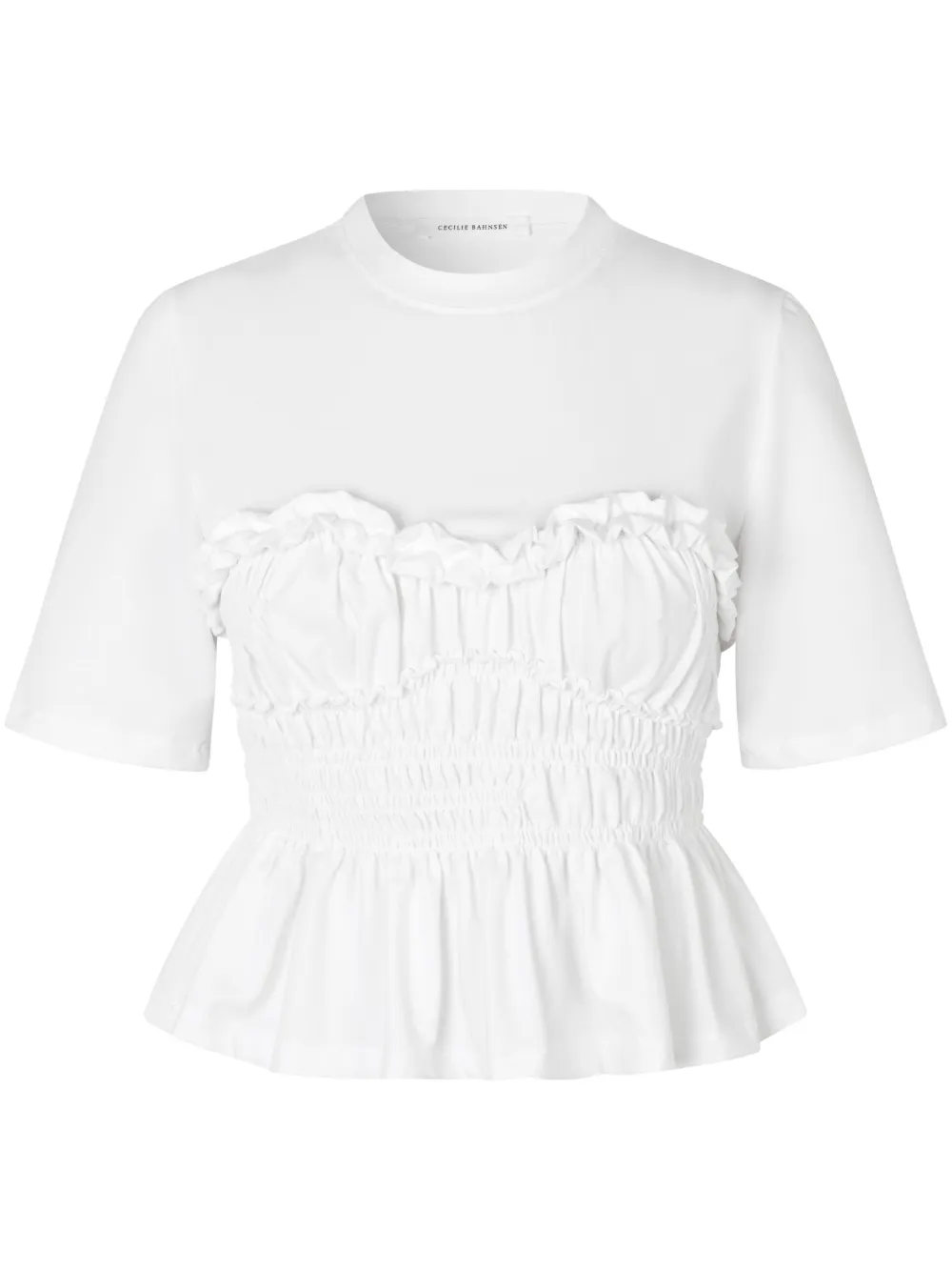 Cecilie Bahnsen Vilde t-shirt - White