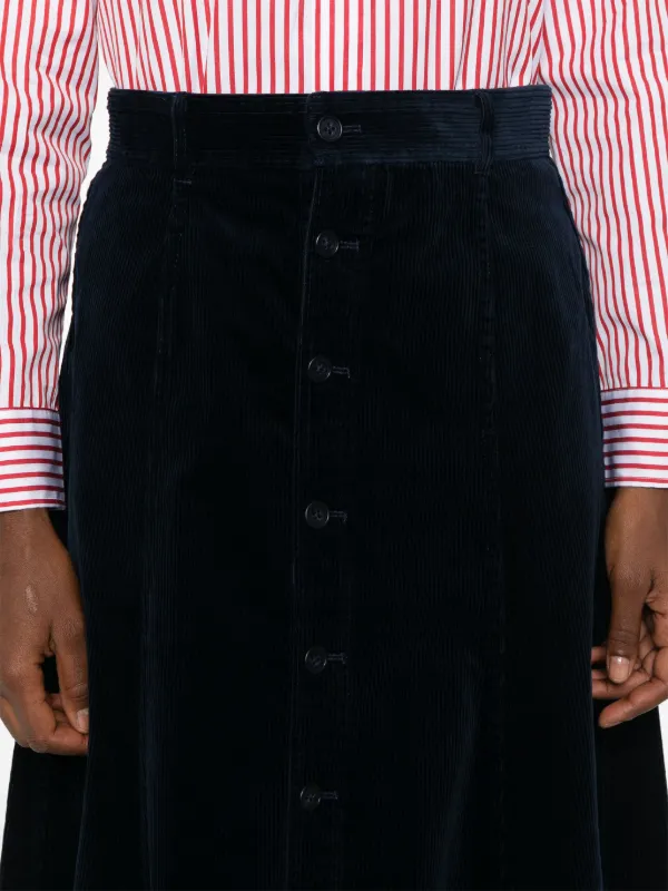 Polo Ralph Lauren コーデュロイ スカート | ブルー | FARFETCH JP