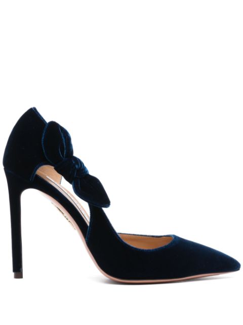 Aquazzura 105mm Very Bow Tie pumps Women