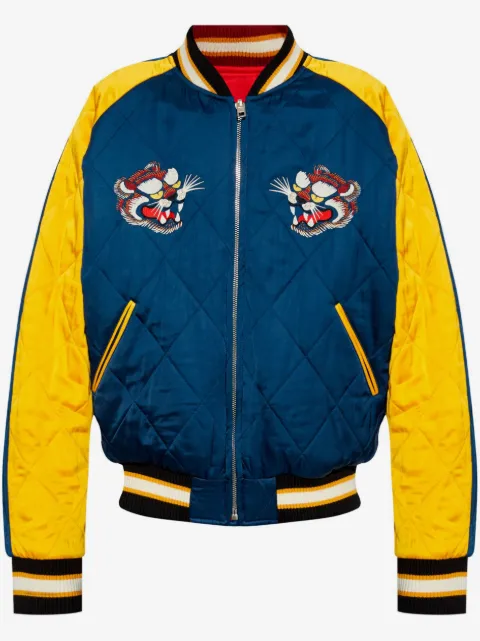 Kenzo chamarra bomber reversible