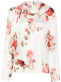 Magda Butrym floral blouse - White