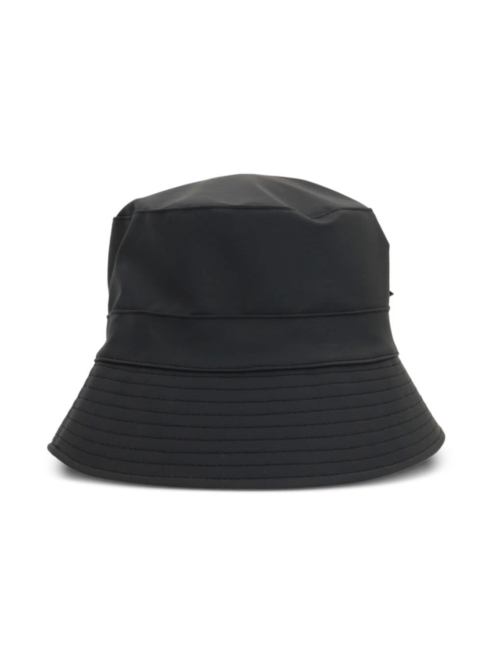 Shop Rains X 10 Corso Como Printed Coated Bucket Hat In Black