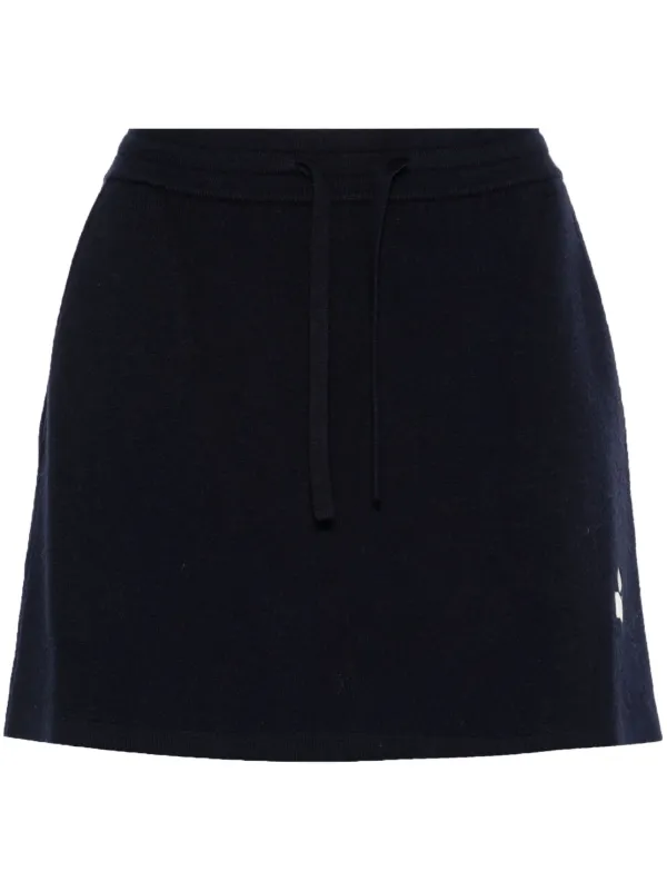Marant Étoile Amaline Mini Skirt in Blue
