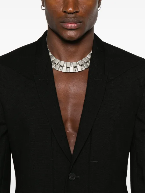 Rick Owens Fogpocket Soft Blazer | Black | FARFETCH