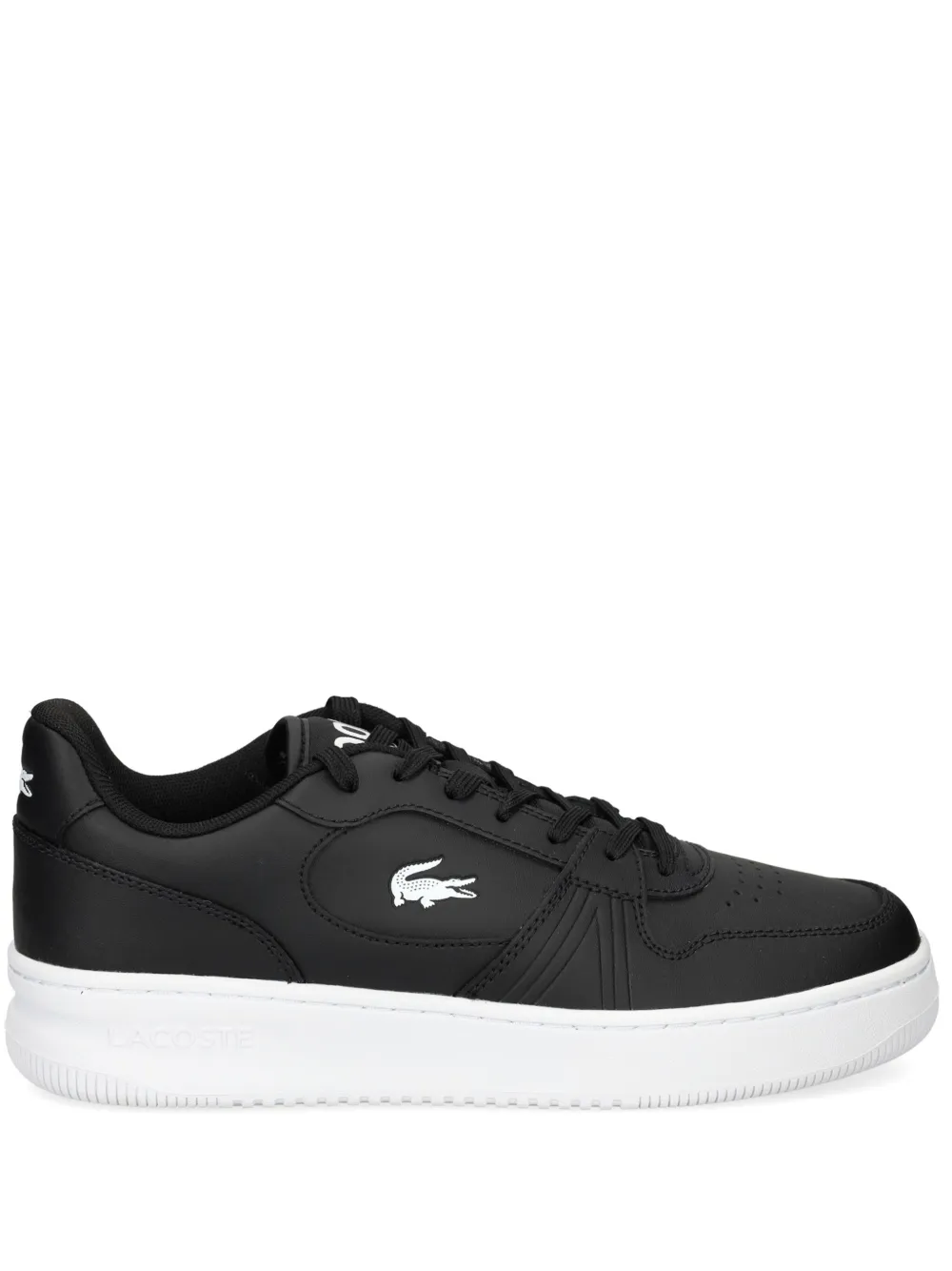 Lacoste L001 Leather Sneakers Black FARFETCH