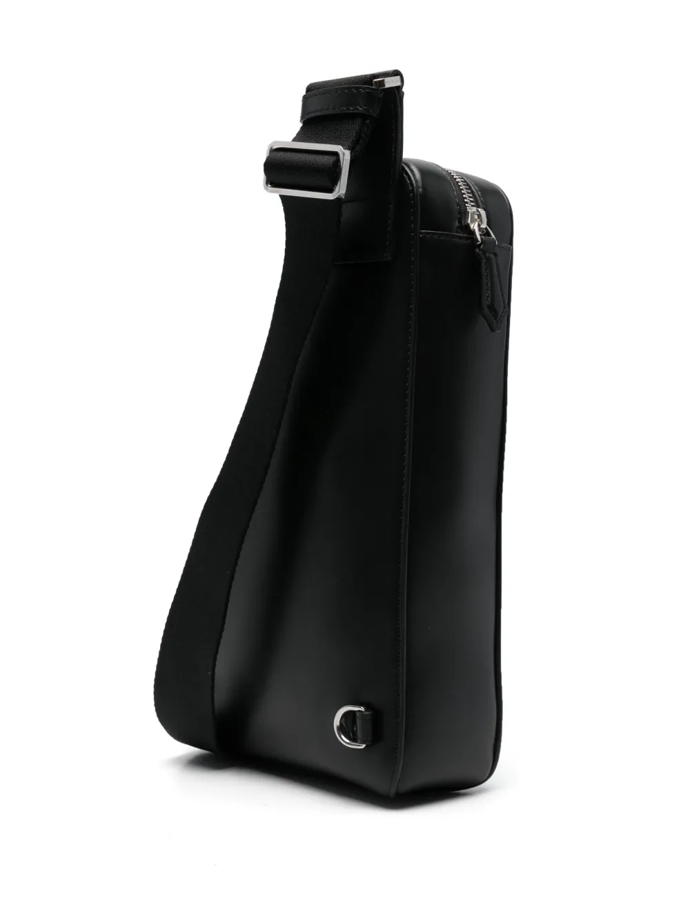 Montblanc Messengertas met logo van studs Zwart