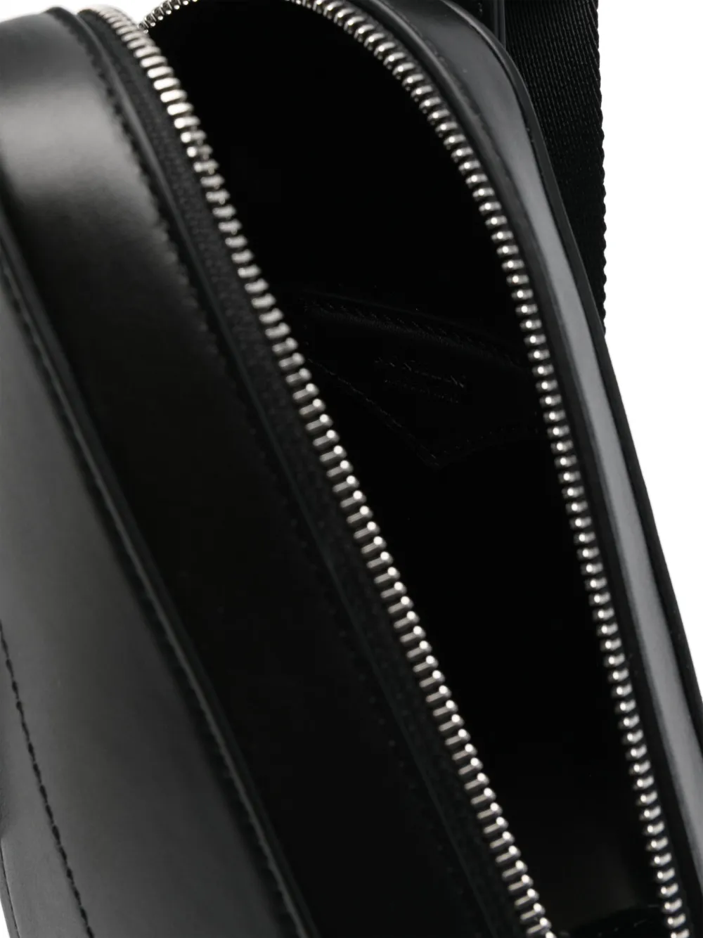 Montblanc Messengertas met logo van studs Zwart