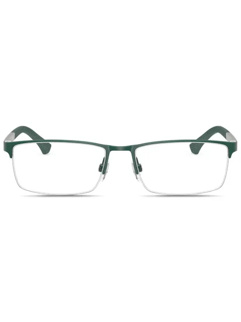 Emporio Armani Brille mit eckigem Gestell
