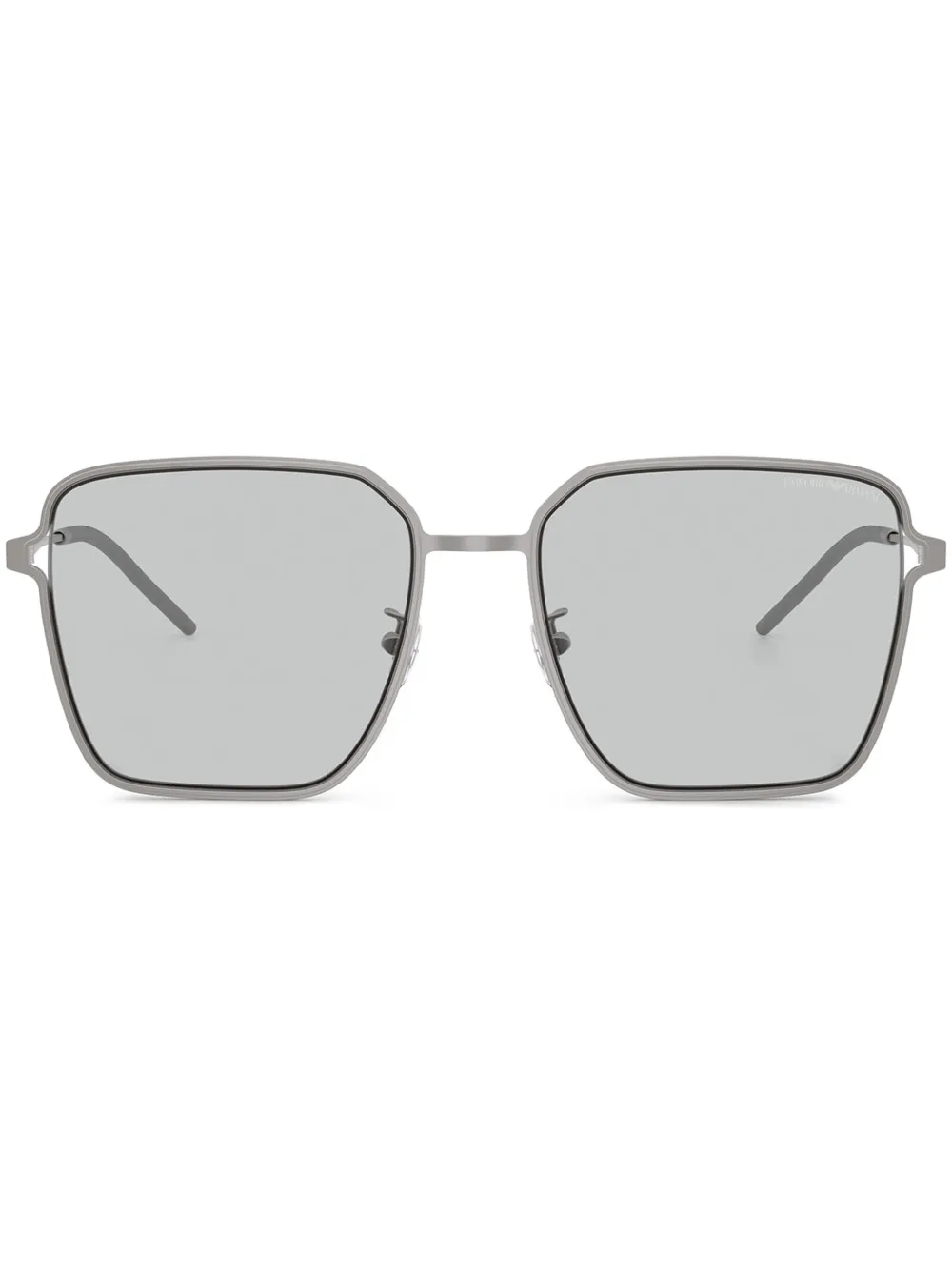 Emporio Armani Occhiali da sole squadrati - Grigio