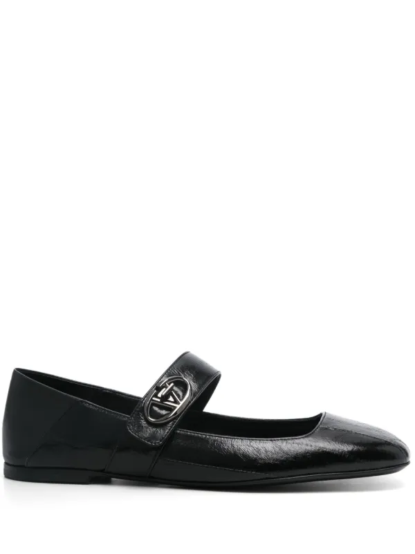 フラットシューズ VALENTINO Valentino Garavani 'VLogo Locker' ballet flats 25049355_55291898_600.jpg