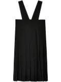 Black Comme Des Garçons pleated shirt
