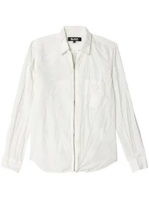 BLACK COMME des GARÇONS フロントプリーツ シャツ Black Comme Des Garçons プリーツ シャツ | ブラック | FARFETCH JP