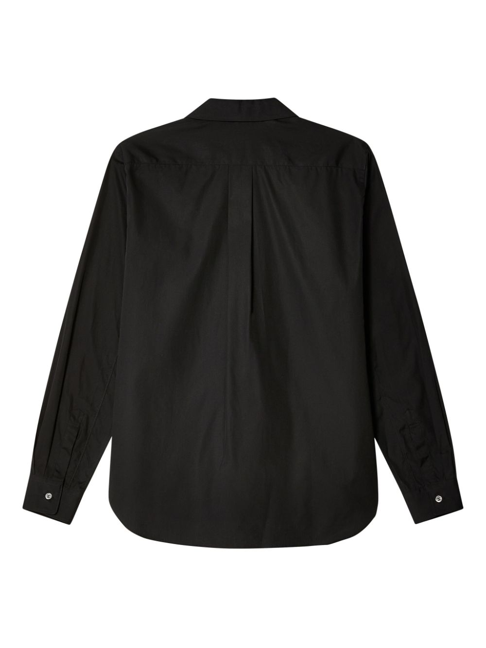 Black Comme Des Garçons cotton shirt - Zwart