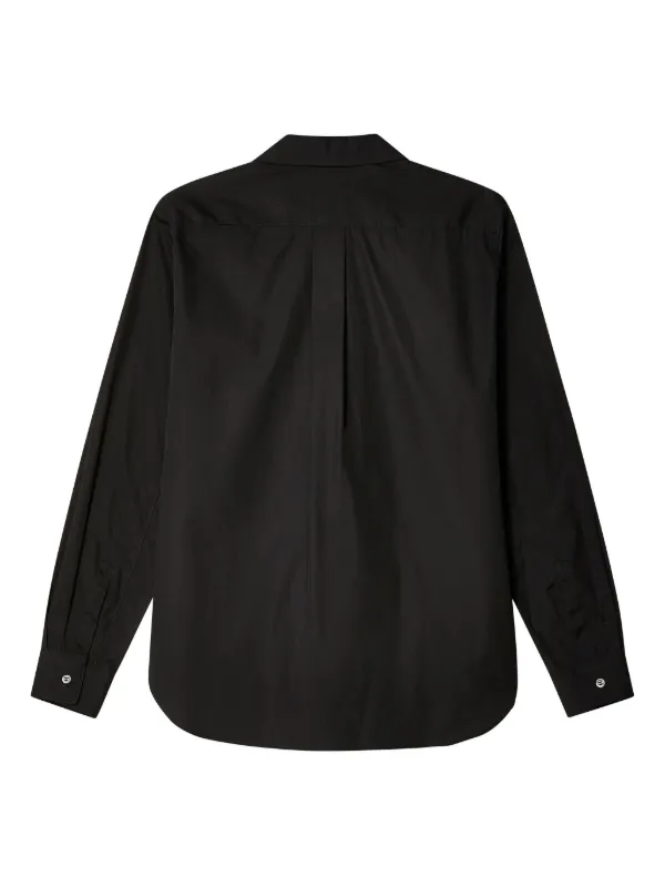 Black Comme Des Garçons コットン シャツ | ブラック | FARFETCH JP