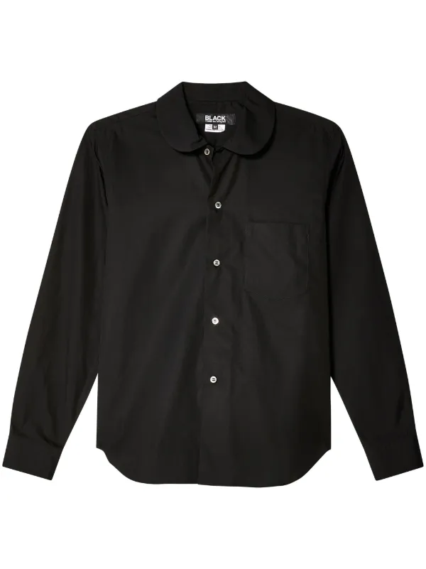 Black Comme Des Garçons コットン シャツ | ブラック | FARFETCH JP