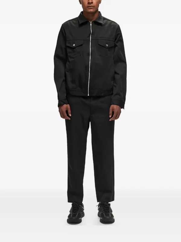 COMME des GARÇONS SHIRT ジップジャケット ブラック S Black Comme Des Garçons ジップアップ シャツジャケット