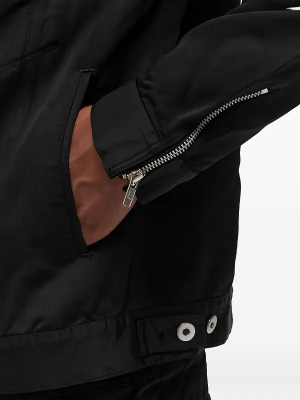 Black Comme Des Garçons ジップアップ シャツジャケット