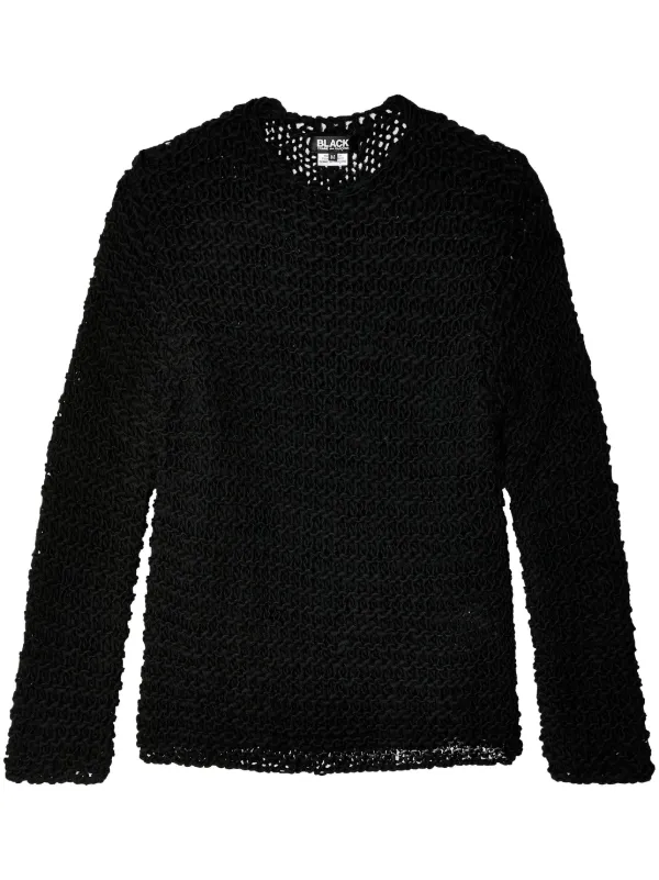 COMME des GARCONS ニット・セーター S ピンクx緑xベージュ