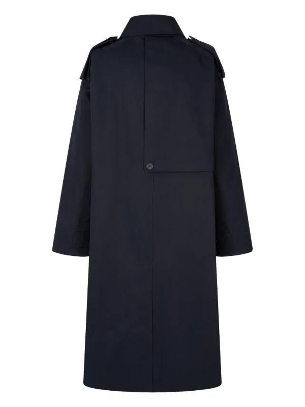 STUDIO TOMBOY single-breasted Trench Coat | Blue | FARFETCH AU