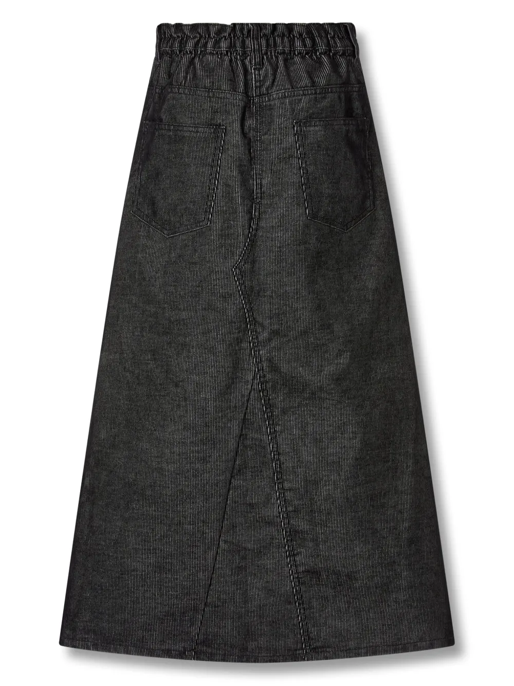 STUDIO TOMBOY Balloon denim rok - Zwart