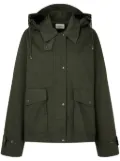 STUDIO TOMBOY drawstring hooded jacket - Green