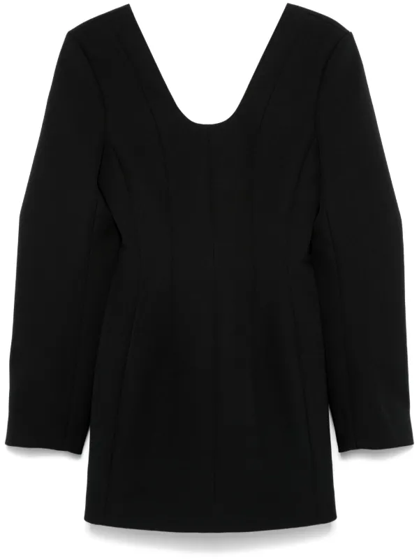 Carven Black Dress ワンピース黒 Carven Black Dress ワンピース黒