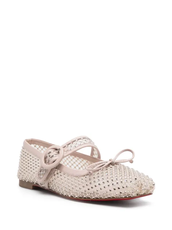 Lace Up Louboutin Ballerines Christian Louboutin Ballerines