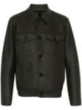 Harris Wharf London Western shirt jacket - Green