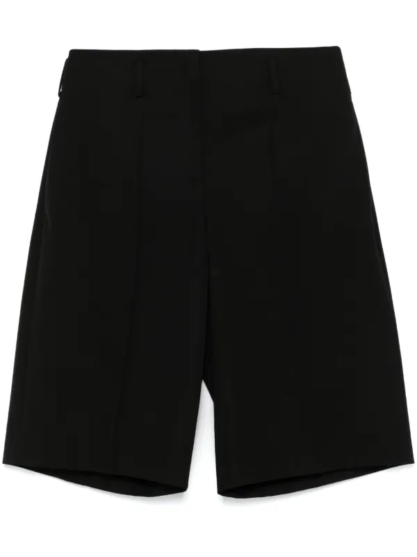 Valentino Garavani ベルテッド ショートパンツ | ブラック | FARFETCH JP