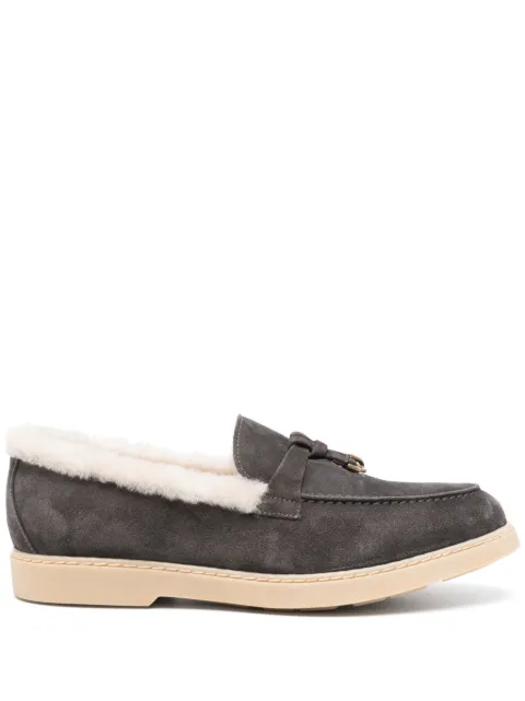 Doucal's 40mm suede loafers