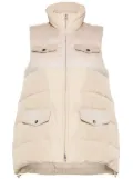 Kiton quilted gilet - Neutrals