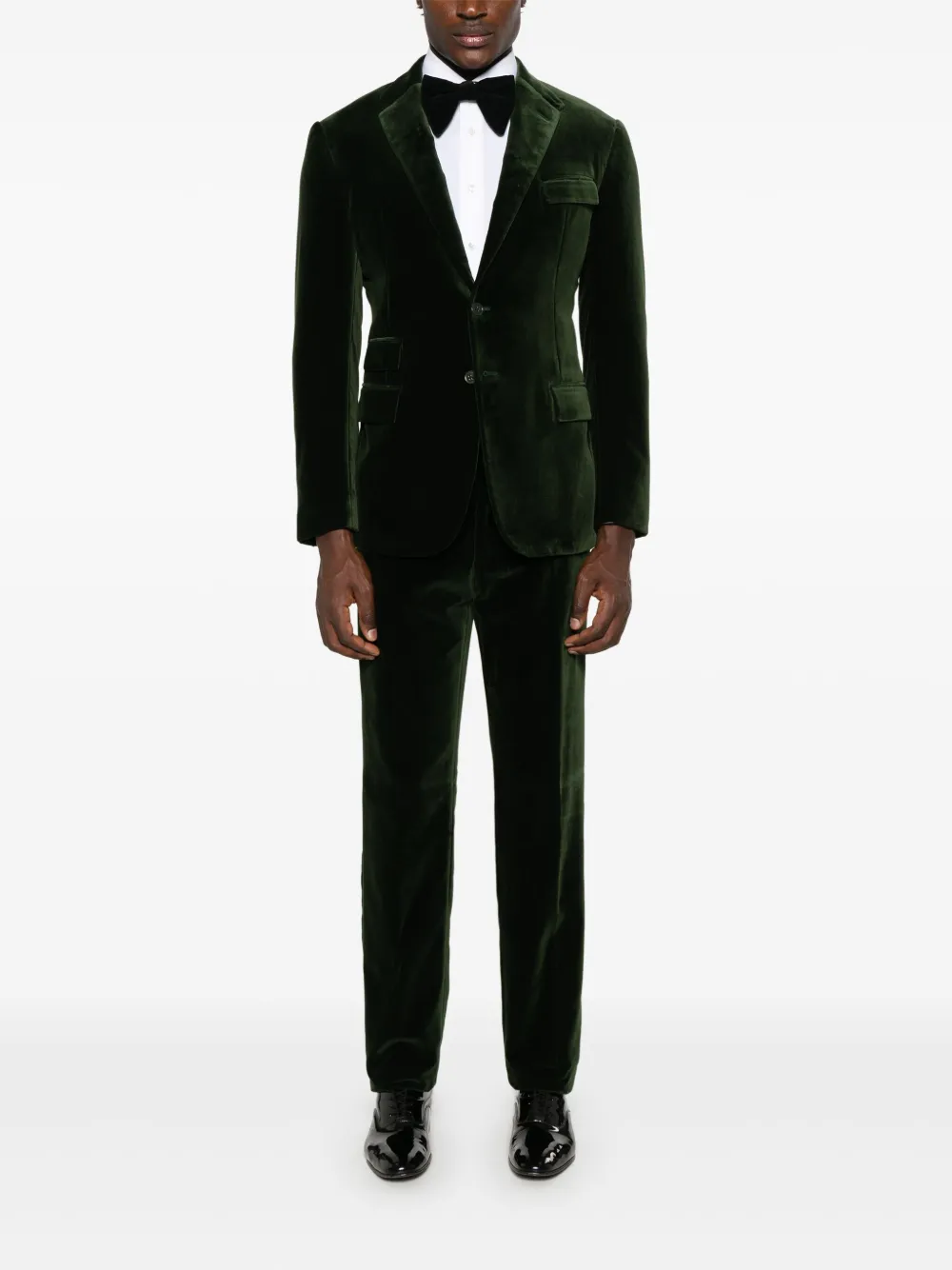ralphlaurenpurplelabel Ralph Lauren Purple Label Fluwelen broek - Groen