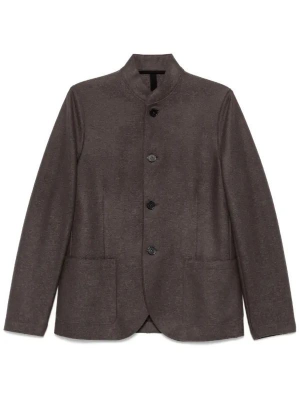Harris Wharf London Nehru Jacket Grey FARFETCH IE