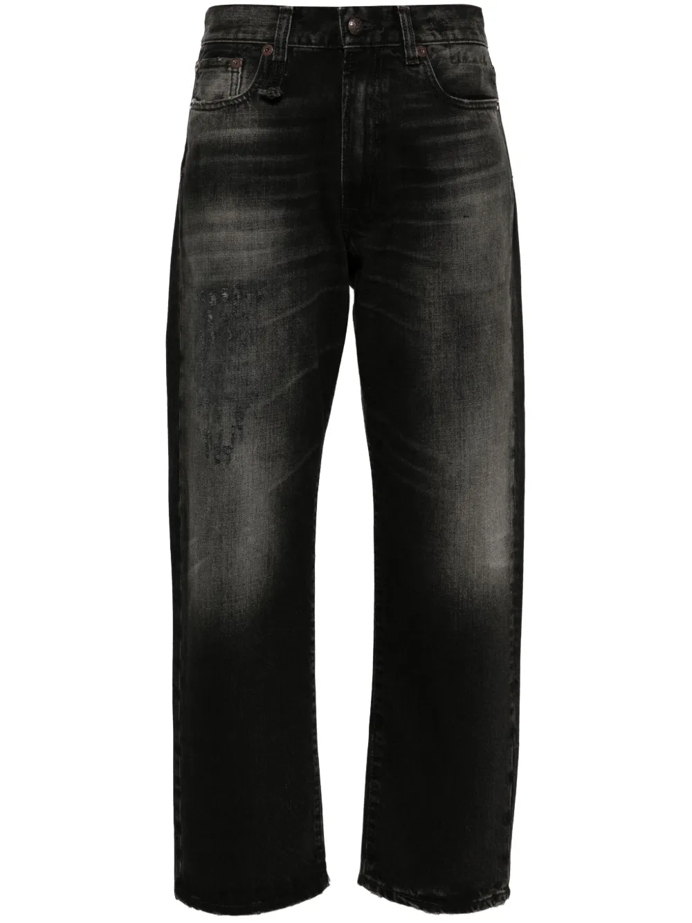 R13 Boyfriend jeans Zwart