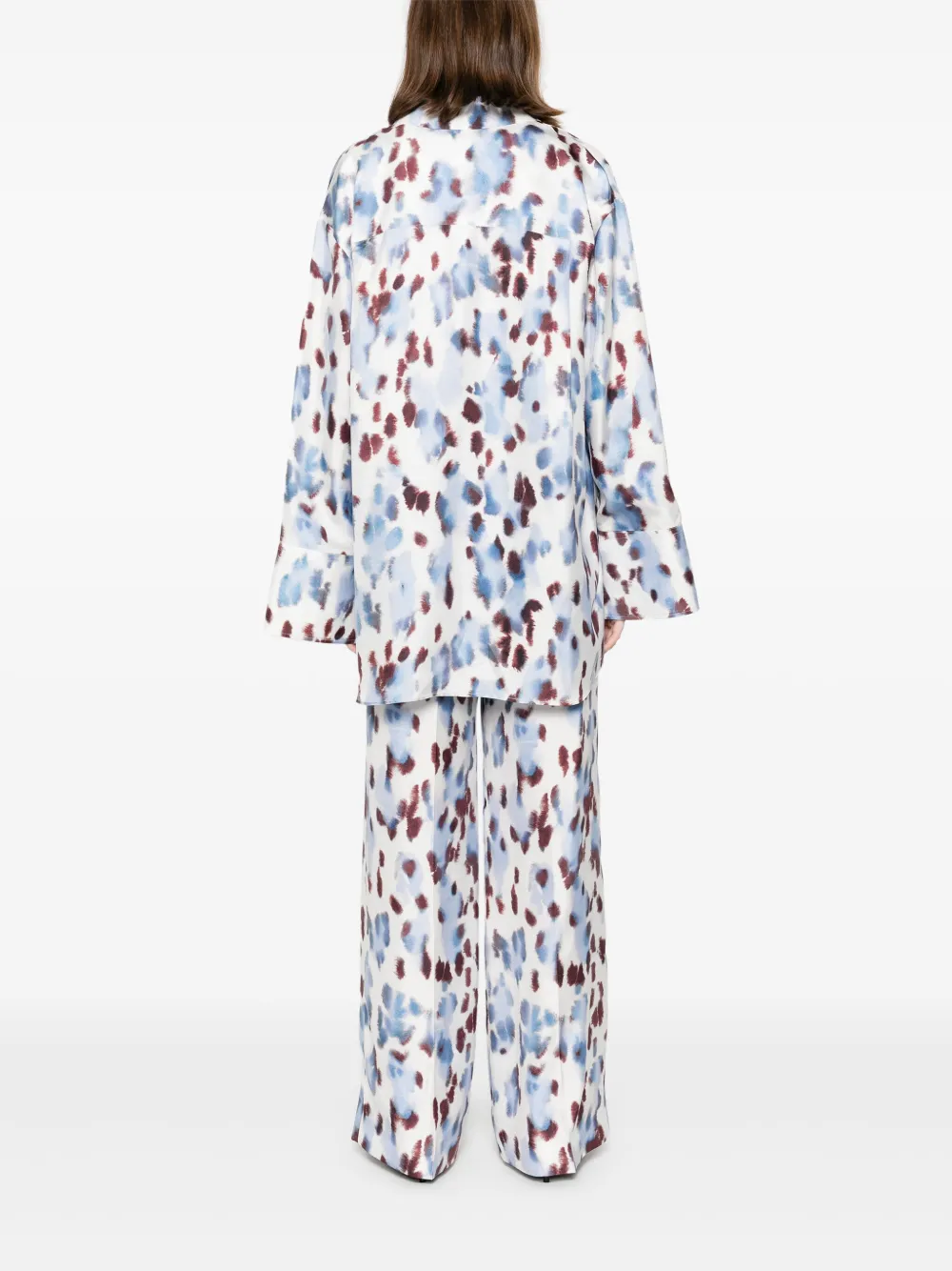 Lanvin Blouse met print Blauw