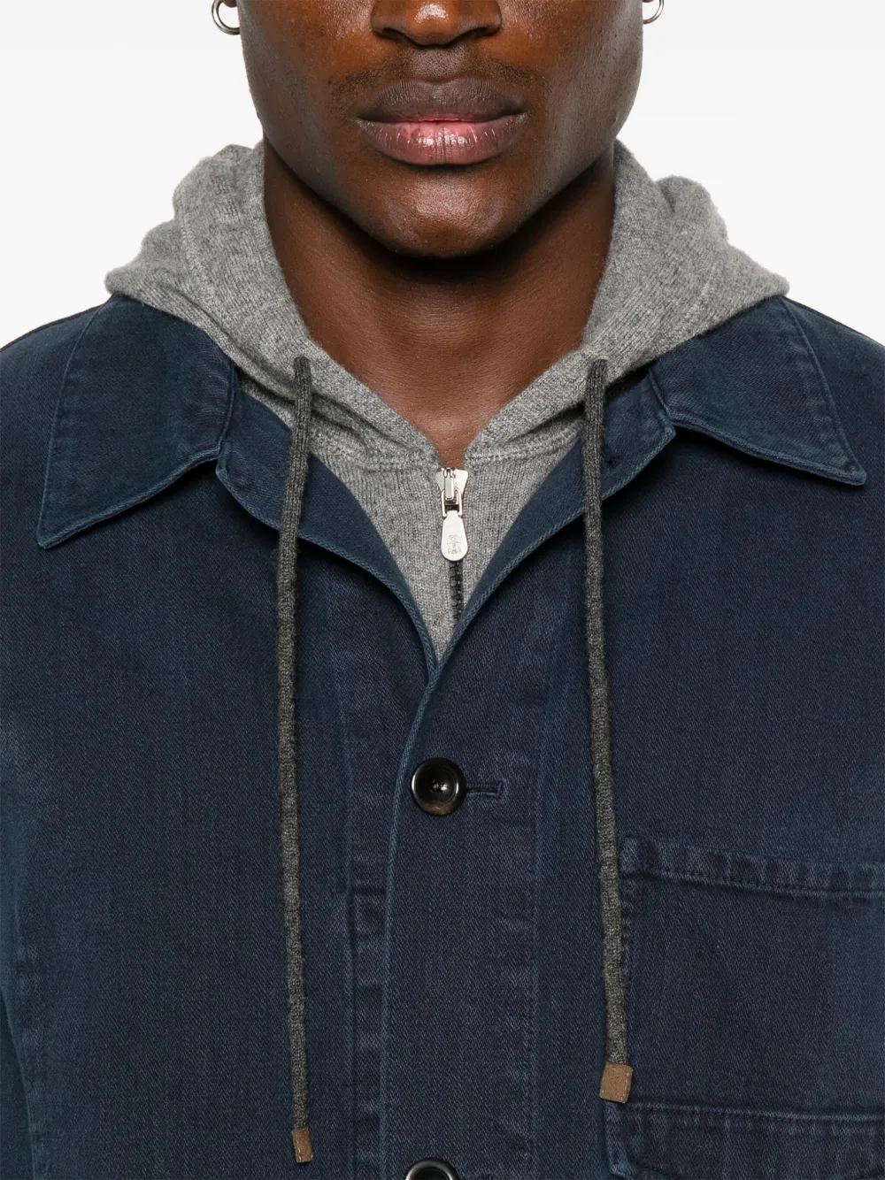 Ralph Lauren Purple Label Katoenen jack Blauw