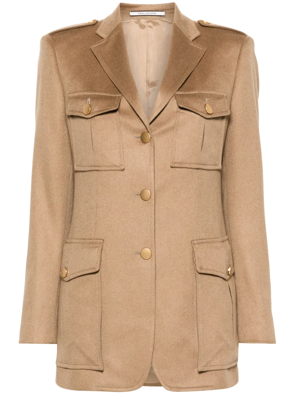 Tagliatore cashmere jacket | Brown | Image 1