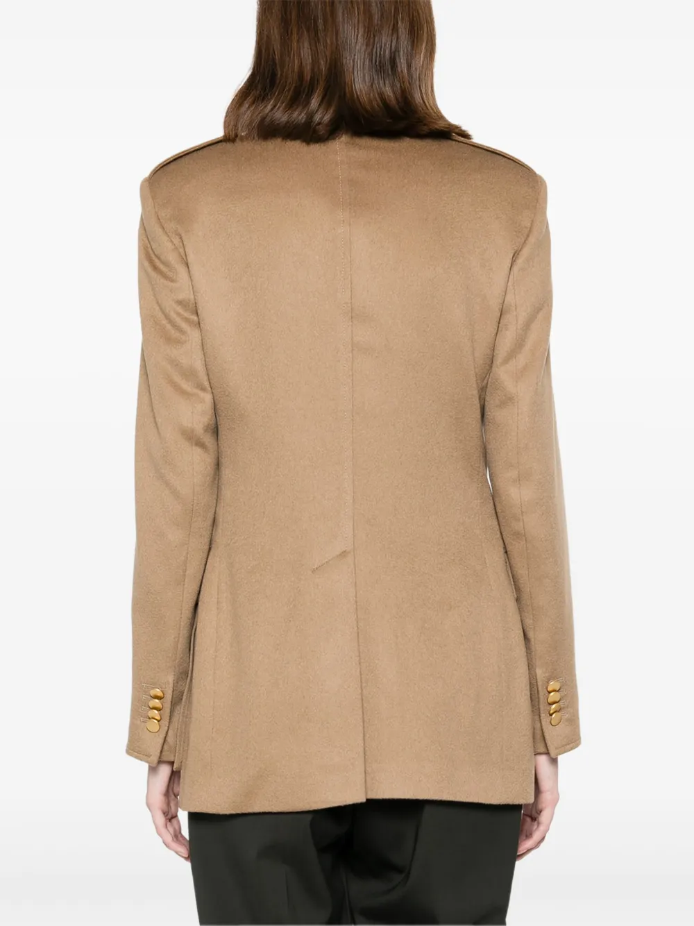 Tagliatore Cashmere Jacket In Brown