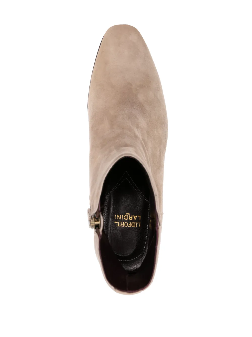 Lardini 45mm suede ankle boots Neutrals