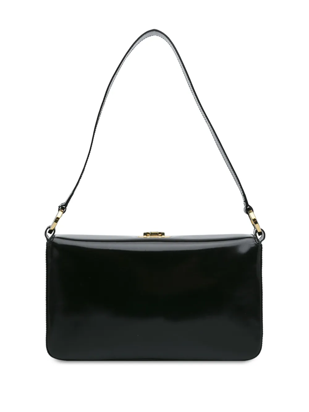 Ferragamo Pre-Owned 20th Century Gancini shoulder bag - Zwart