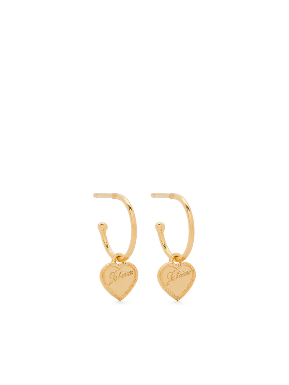 Wouters & Hendrix arracadas Heart | dorado | Image 1