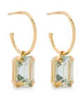 Wouters & Hendrix amethyst-pendant earrings - Gold