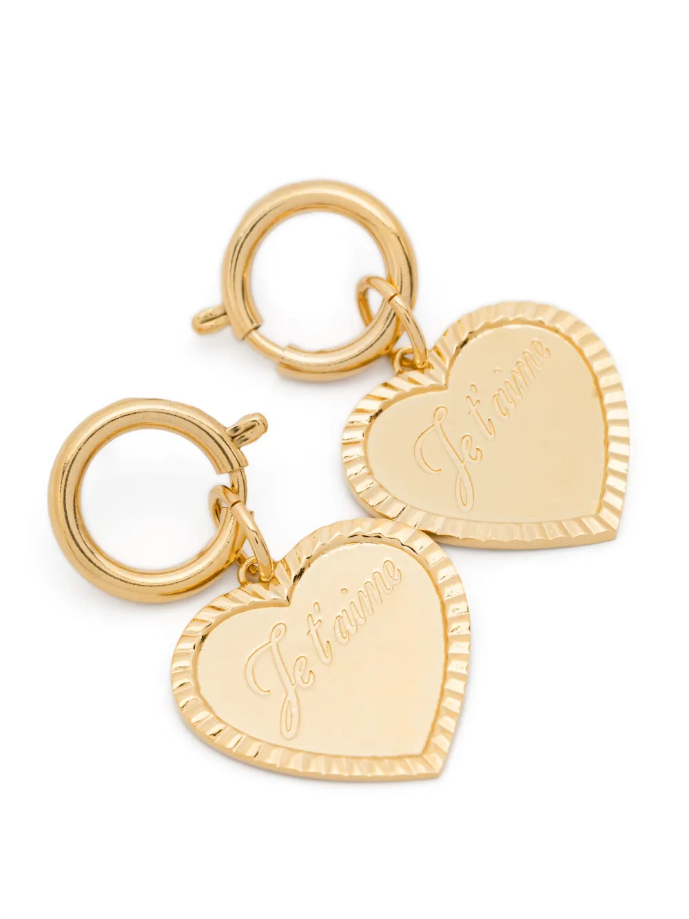 Wouters & Hendrix heart-pendant earrings - Goud