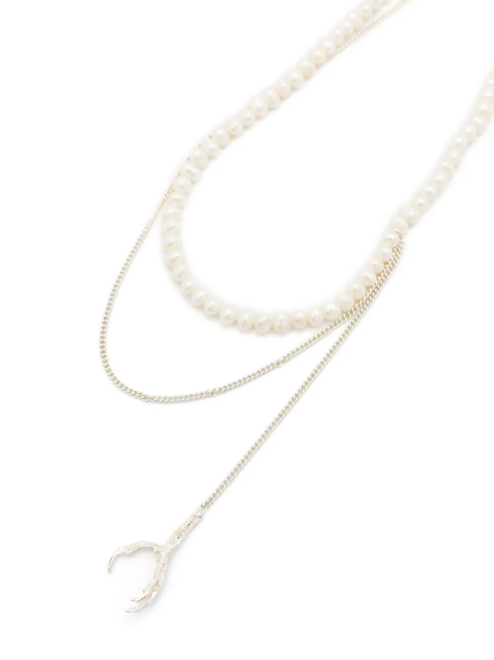 Wouters & Hendrix pearl necklace - Zilver