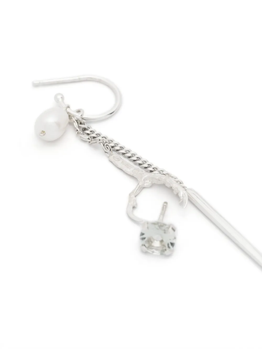 Wouters & Hendrix asymmetric earrings - Zilver