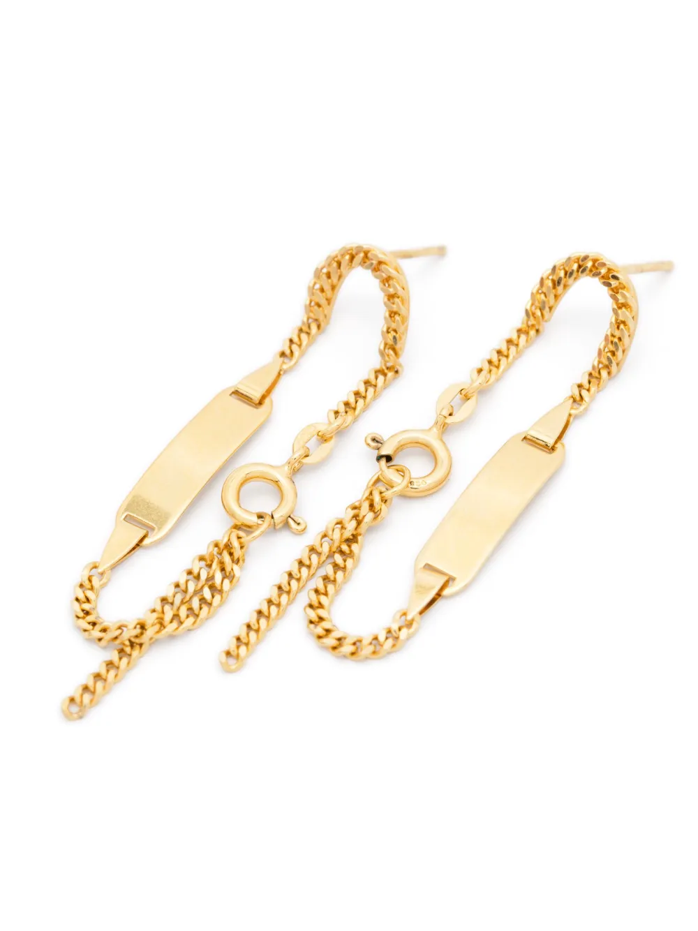 Wouters & Hendrix chain-detailed earrings - Goud