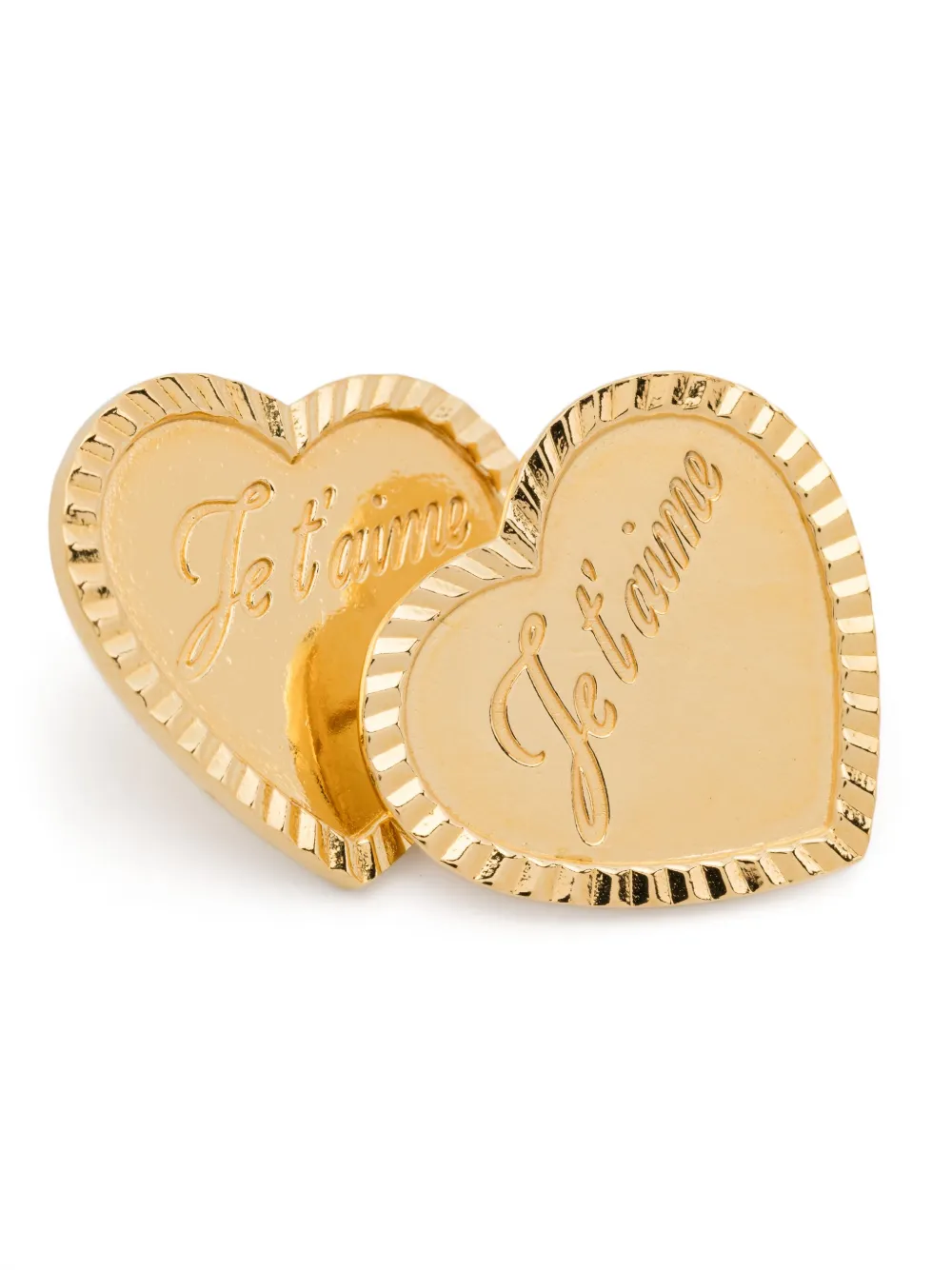 Wouters & Hendrix heart-shaped stud earrings - Goud