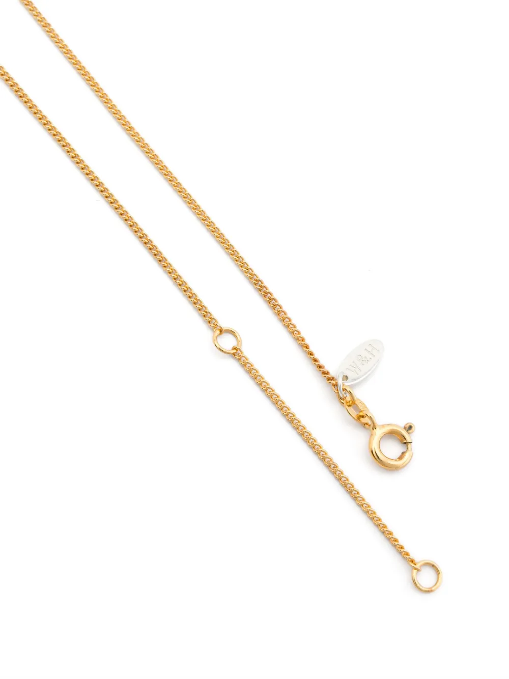 Wouters & Hendrix sculpted-pendant necklace - Goud