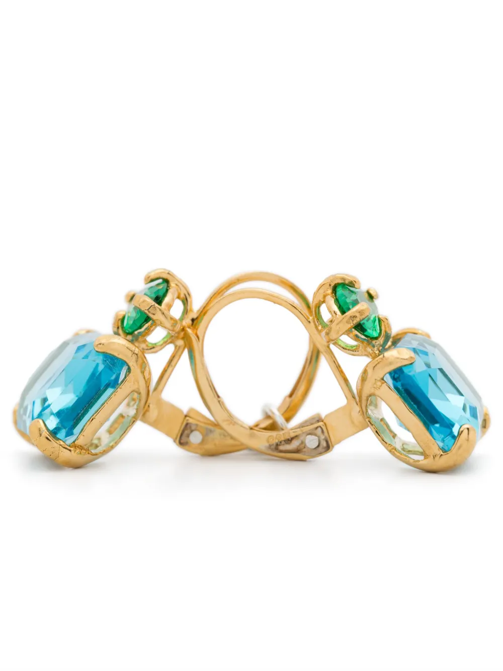 Wouters & Hendrix crystal-embellished earrings - Goud